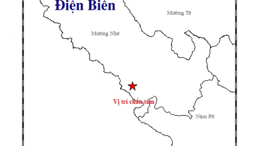 Dien Bien reports 8th earthquake in 2019
