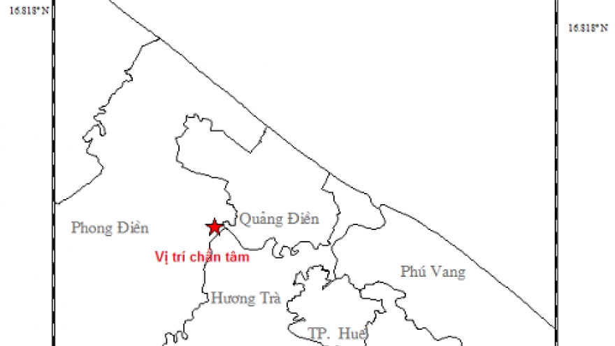 ​Magnitude-2.5 earthquake shakes north-central Vietnamese province