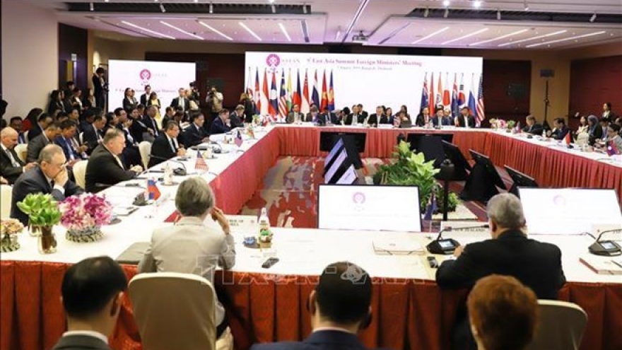 9th EAS Foreign Ministers’ Meeting opens in Bangkok
