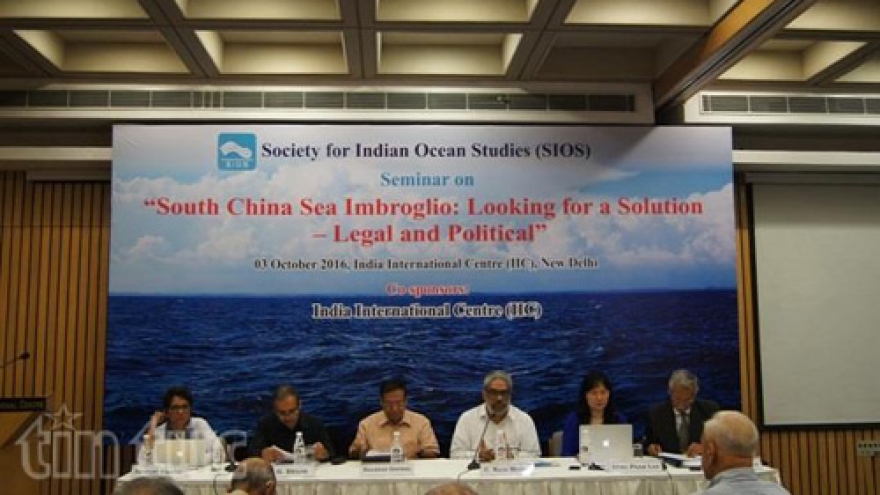 India workshop seeks legal solution to East Sea imbroglio