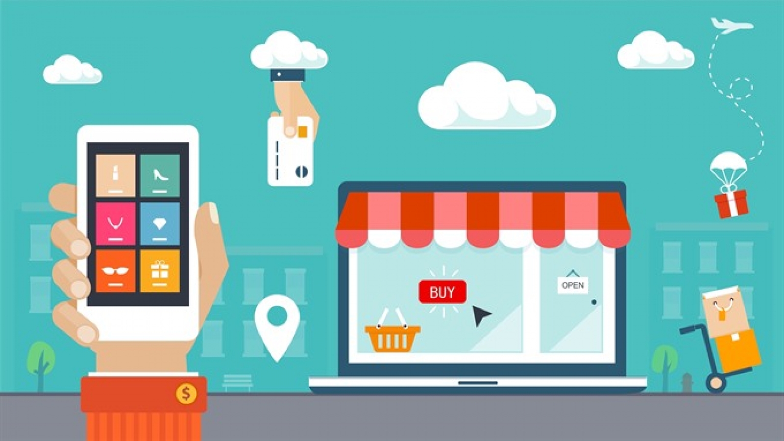 Local e-commerce sites win the hearts of Vietnam's shoppers