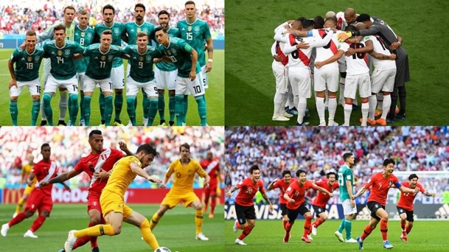
        15 national teams eliminated from World Cup 2018
                          
                      
