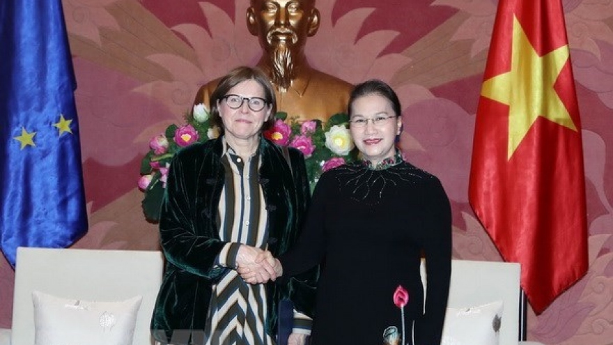 NA Chairwoman meets with EP Vice President in Hanoi