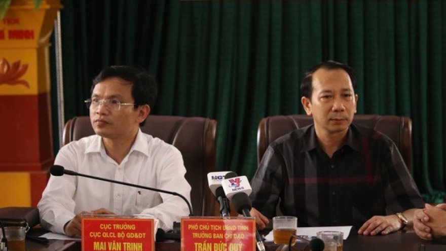 Ha Giang disciplines officials in exam cheating scandal