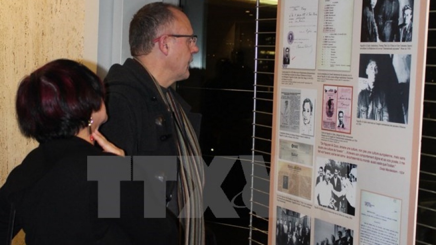 Paris exhibition highlights Ho Chi Minh as great man of peace, culture