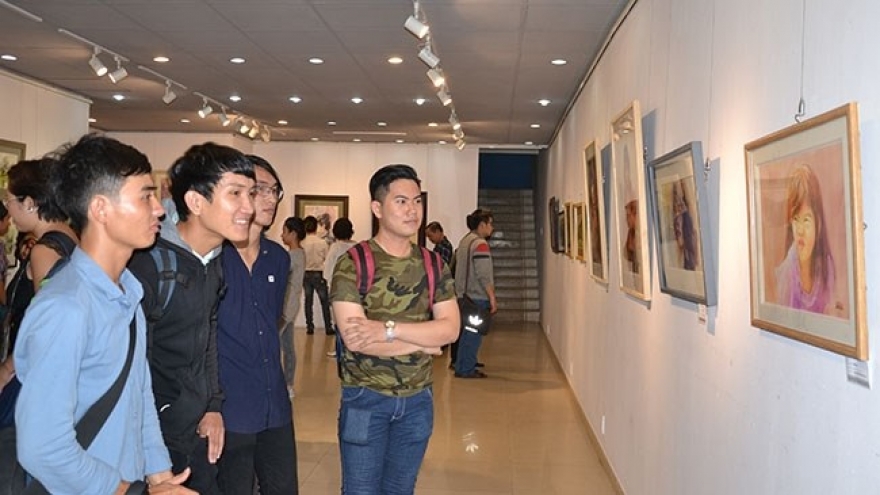 International watercolour exhibition opens in HCM City