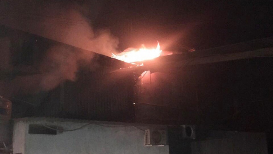 Fire destroys 3 wood processing factories in Binh Duong province