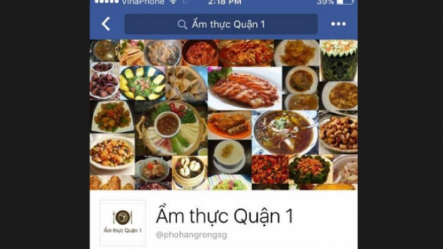Ho Chi Minh City’s District 1 opens Facebook page for street vendors