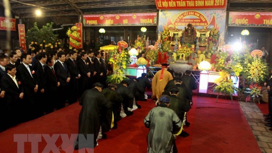 Tran Temple Festival opens in Thai Binh