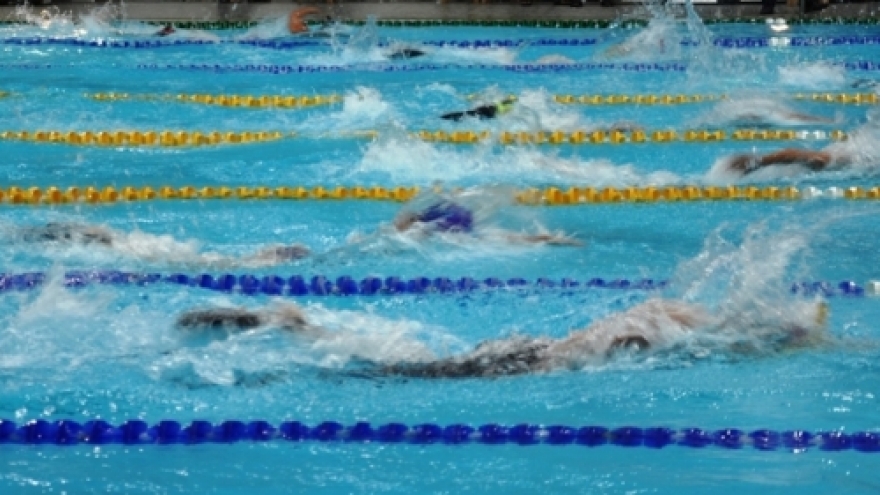 Vietnam finishes fourth at Asian Finswimming Champs  