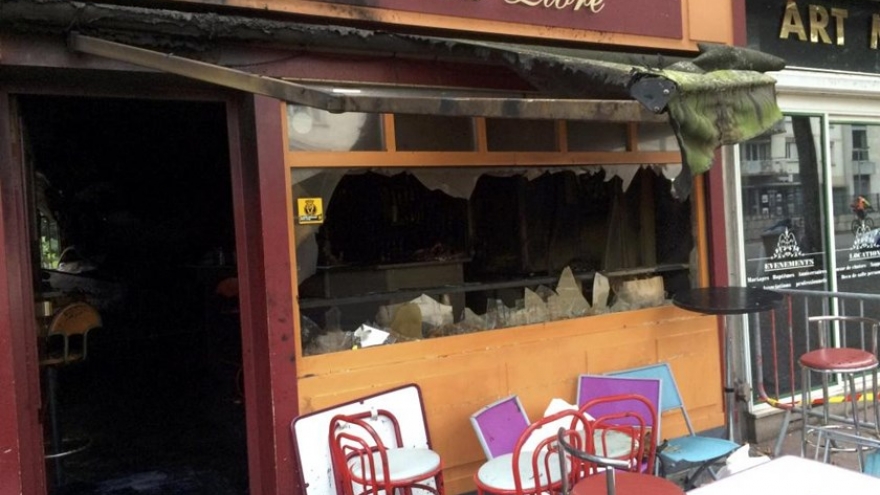 Fire kills 13 after birthday cake falls to floor in French bar