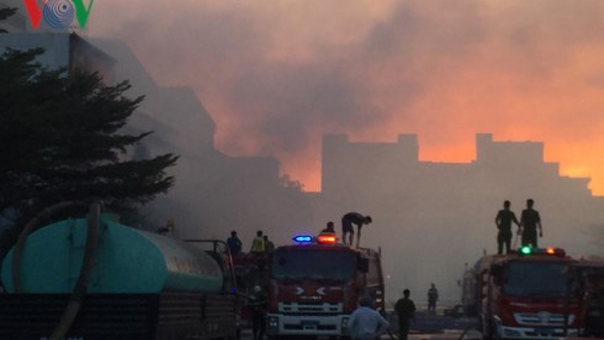 Fire seriously damages Saigon paper company: no injuries
