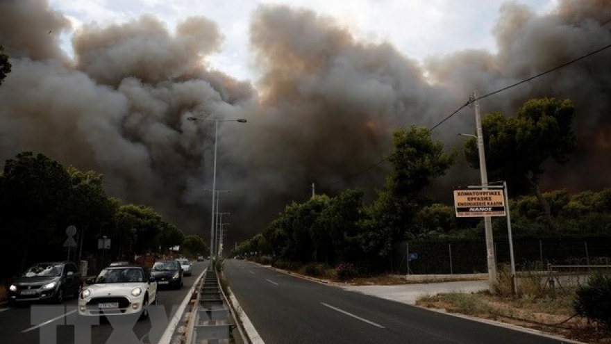 Vietnamese leaders send condolences to Greece over forest fire