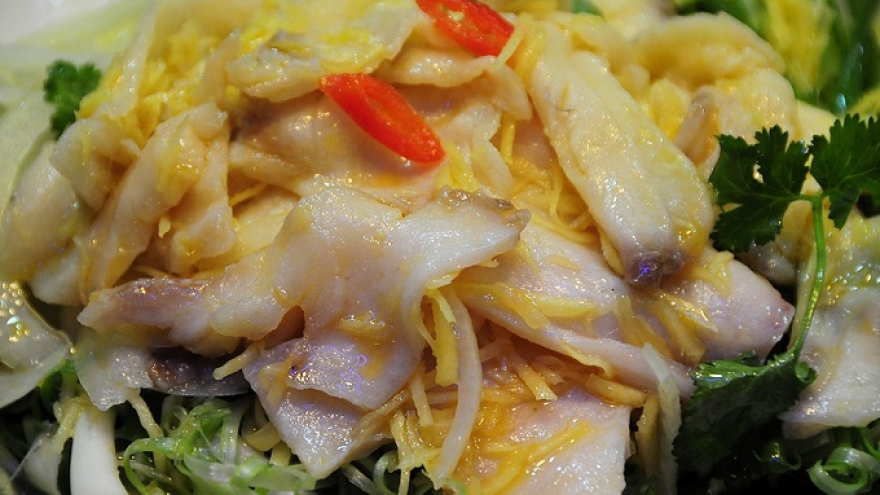 Unintended delicacy: a 30-year-old raw fish salad