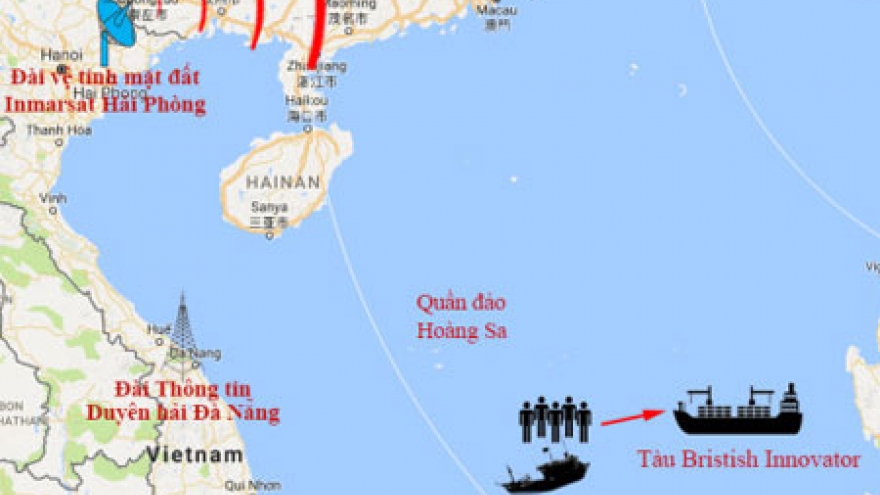 UK ship rescues five Vietnamese fishermen 