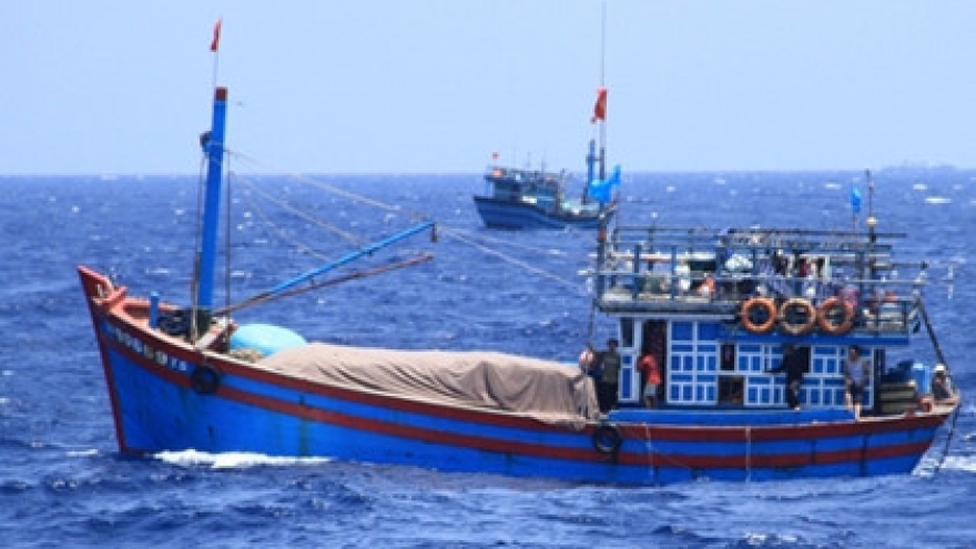 Five Vietnamese trawlers seized by Thai navy 