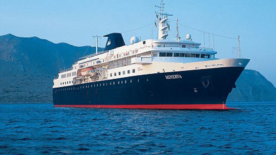 Five-star cruise ship Minerva docks at Quy Nhon