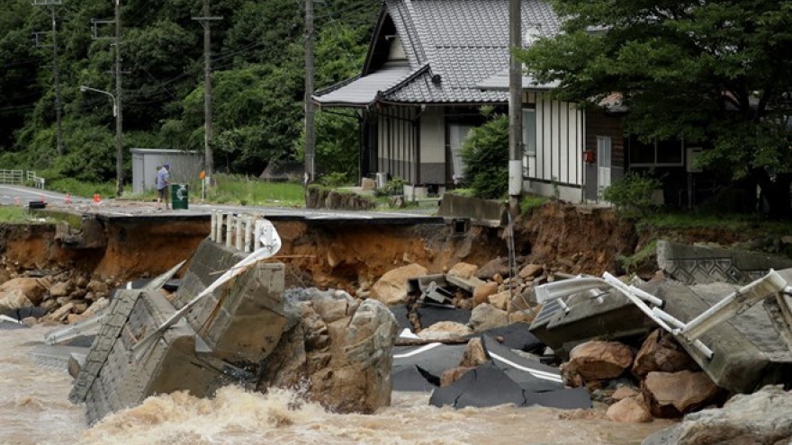 Condolences to Japan over losses caused by floods