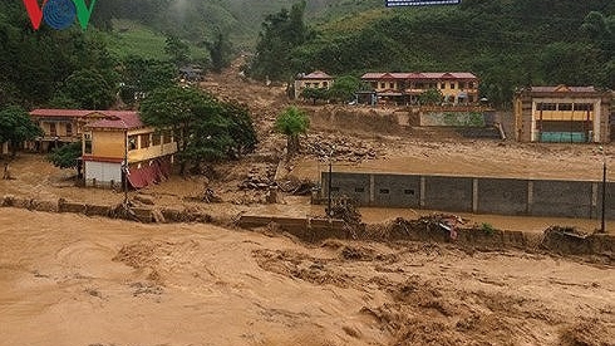 Tropical depression causes widespread heavy rains in north