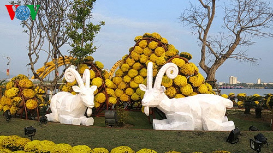 Spring flower festival opens in Phan Rang