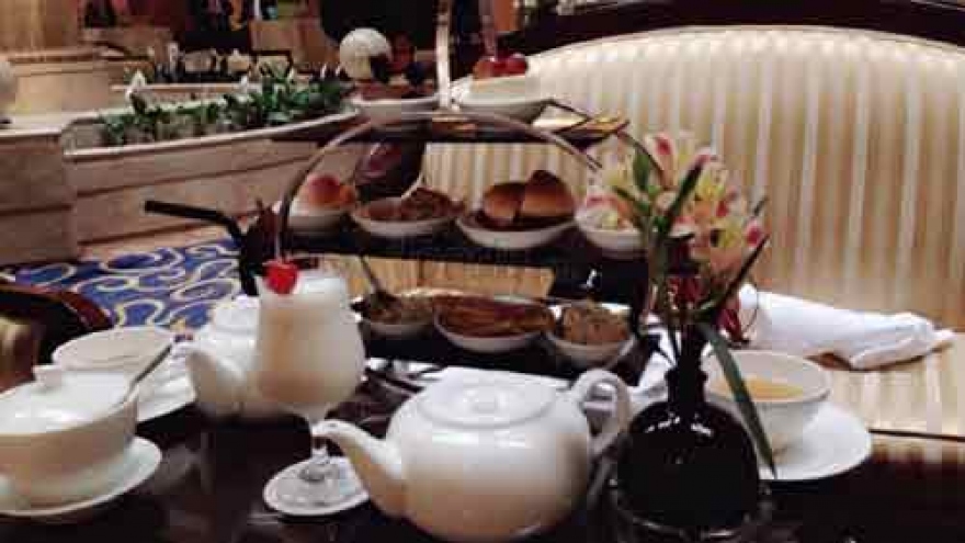 A high tea experience at Legend Lounge