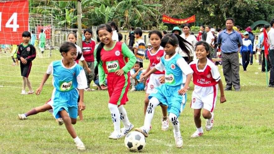 15 years of community football program in Thua Thien-Hue