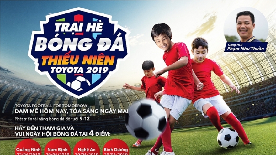 Toyota Vietnam launches football camp for kids
