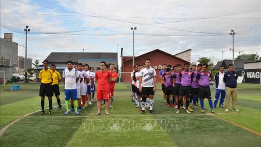 Football tourney marks Cambodia’s victory over genocidal regime