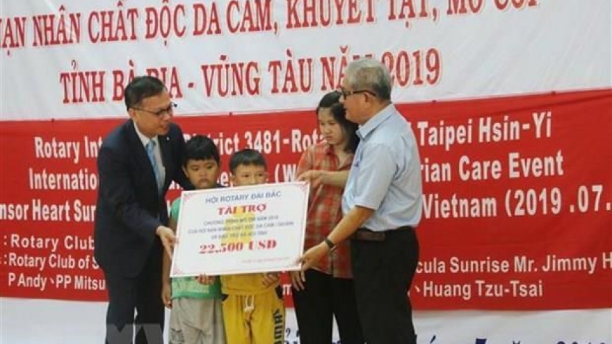 Foreign aid supports heart surgeries for AO/dioxin victims
