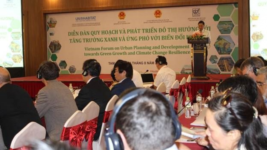 
        Forum promotes green, climate change resilient urban
                              
