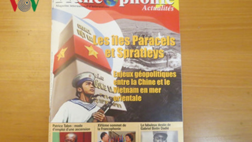 French magazine carries special edition on East Sea