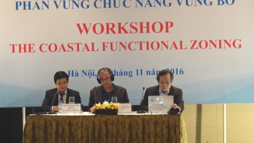 Coastal functional zoning helps manage natural resources: workshop