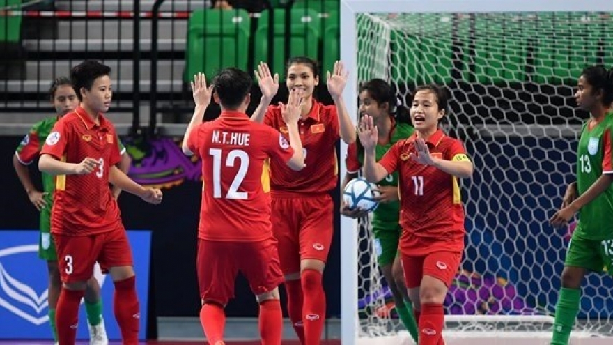 Vietnam beat Bangladesh at AFC women’s futsal event