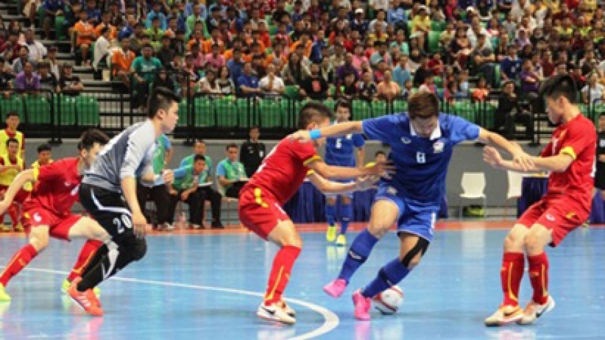 Thais beat Vietnam in ASEAN Futsal