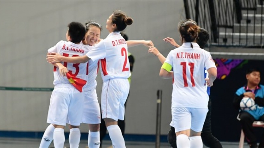 Vietnam advance to quarters at women’s futsal champs