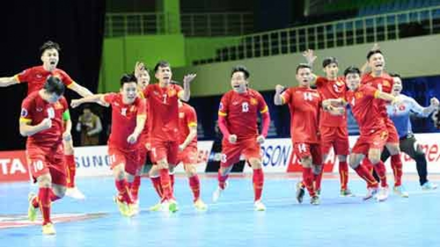 Historic milestone for Vietnam’s futsal team