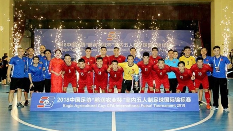 Vietnam runners-up of int’l futsal tourney