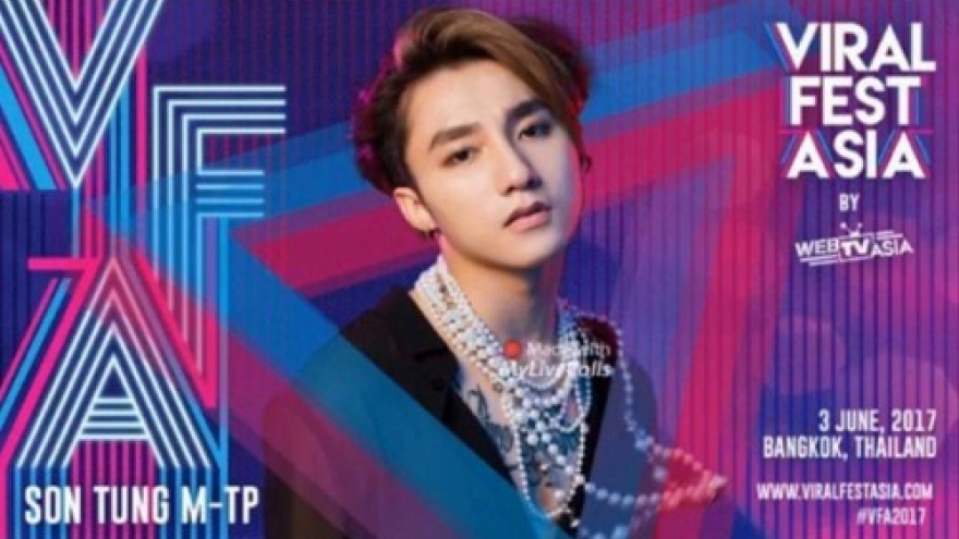 Son Tung M-TP to rock Viral Fest Asia 2017