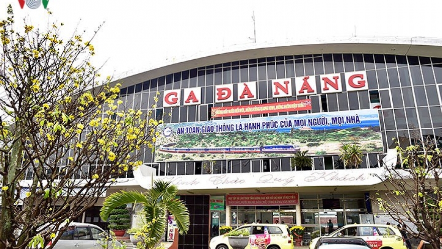 Danang Train Station on 28th of last lunar month 