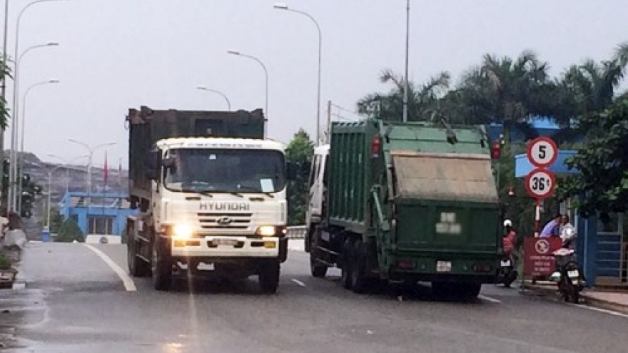 Black box for HCM City garbage trucks