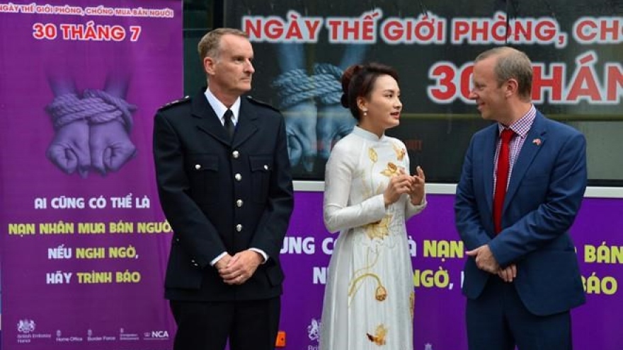 British Embassy launches anti-human trafficking campaign in Vietnam