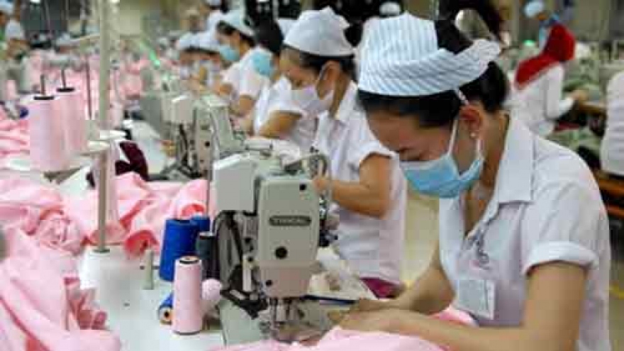 Vietnam domestic apparel hanging on by a thread