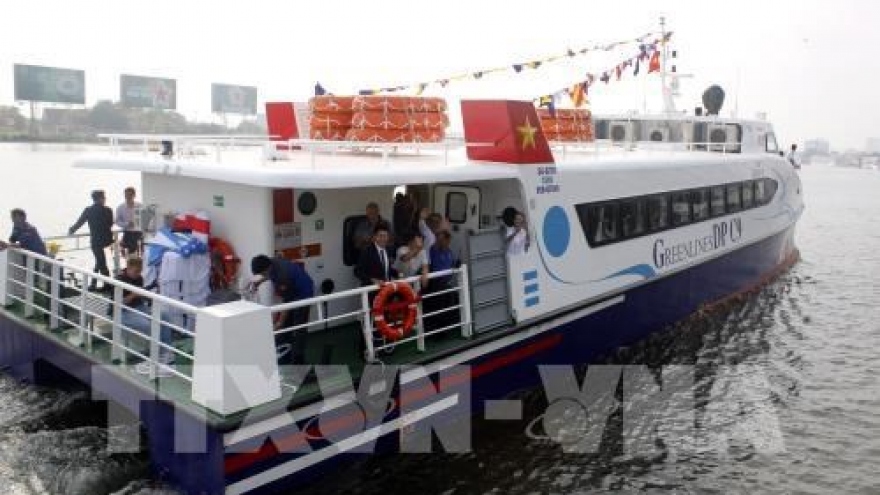 High-speed boat service opens on HCM City-Can Gio-Vung Tau route