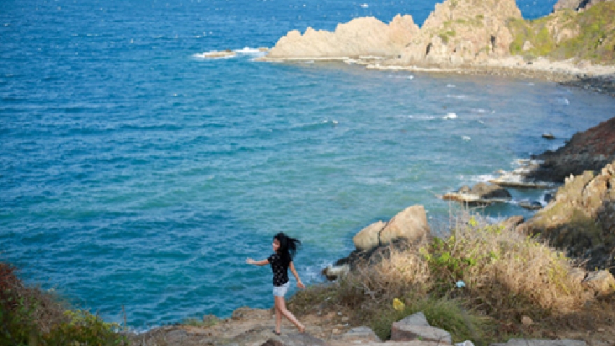 Natural beauty at Bai Tien Beach