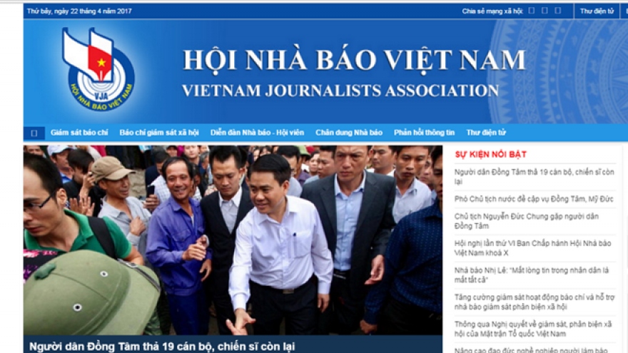 Vietnam Journalists Association’s portal makes debut