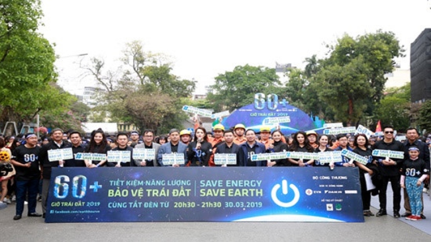 Vietnam responds to Earth Hour 2019