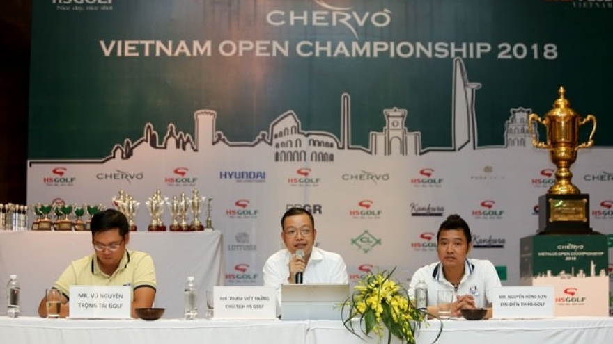 Chervo Vietnam Open Championship 2018 to tee off in Hanoi