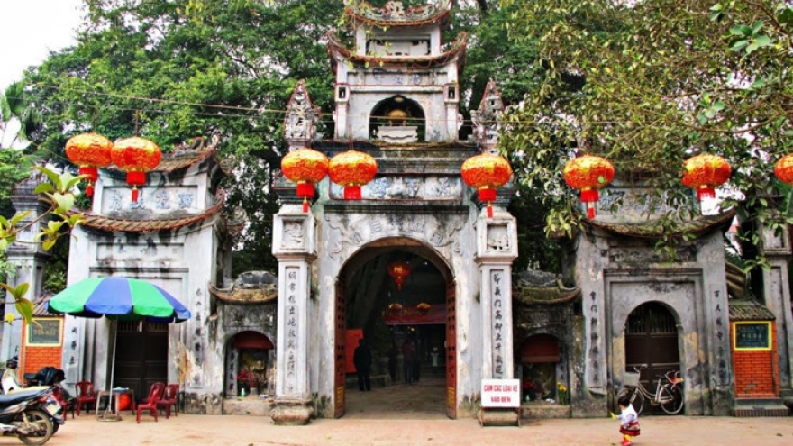 Mother Goddess temple in Hung Yen