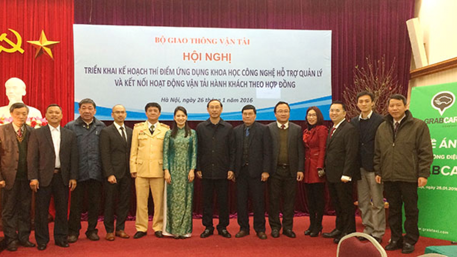 MoT’s GrabCar pilot project launched