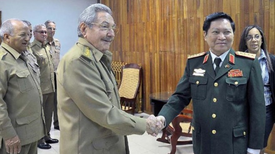 Vietnam, Cuba enhance defence partnership